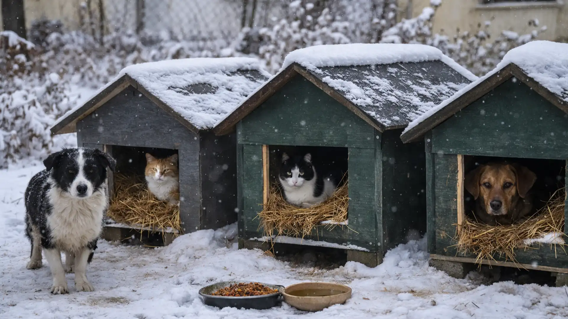 Adăposturi termice pentru animalele străzii: exemplul de solidaritate din Ungaria Adăposturi termice pentru animalele străzii: exemplul de solidaritate din Ungaria