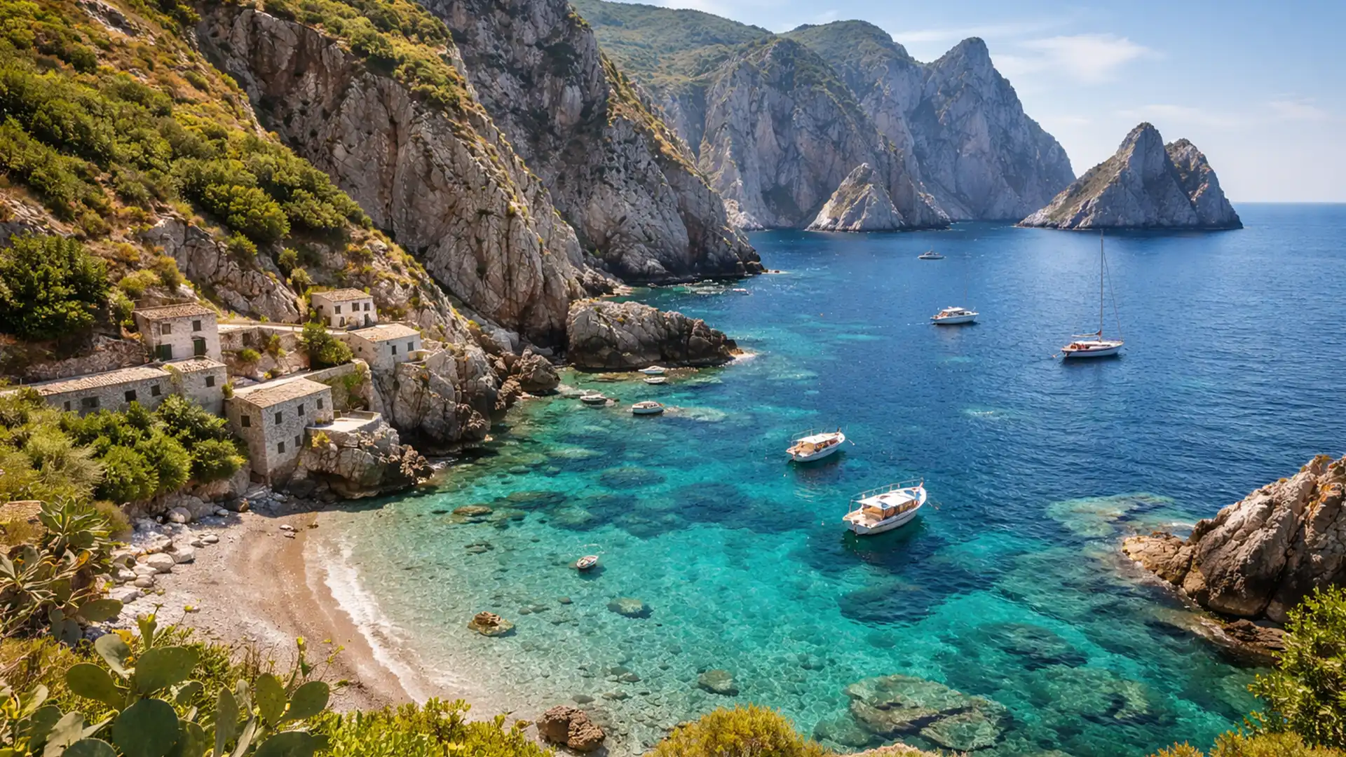 Insula italiană fără drumuri, fără semnal și aproape fără turiști. Paradisul sălbatic numit Palmarola