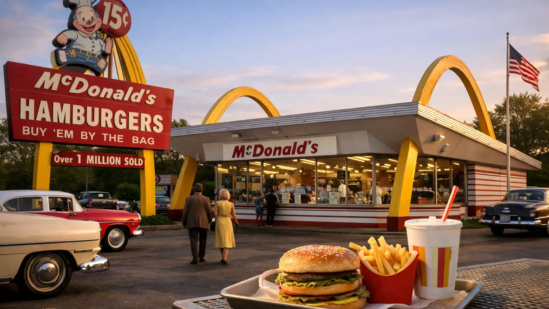 Ziua McDonald’s, 15 Aprilie – ziua comemorează deschiderea primului restaurant francizat McDonald’s Ziua McDonald’s, 15 Aprilie - ziua comemorează deschiderea primului restaurant francizat McDonald’s