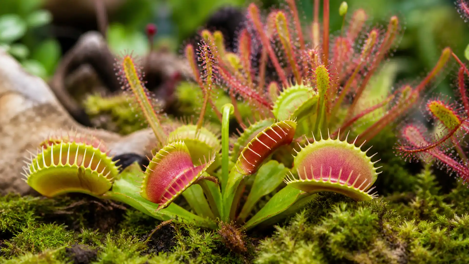 6 Mai, Ziua Mondială a Plantelor Carnivore – Prădători botanici fascinanti, adevărați „vânători” ai naturii 6 Mai, Ziua Mondială a Plantelor Carnivore - Prădători botanici fascinanti, adevărați „vânători” ai naturii