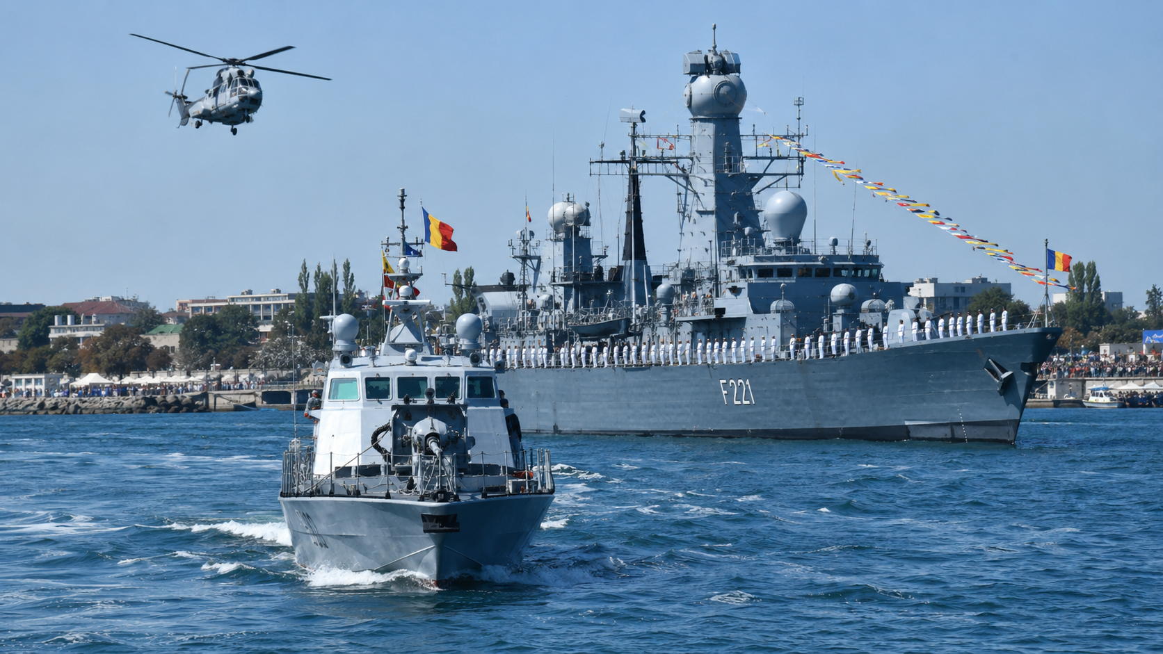 Ziua Marinei Române, 15 August: Ceremonii, paradele și exerciții navale din 15 august