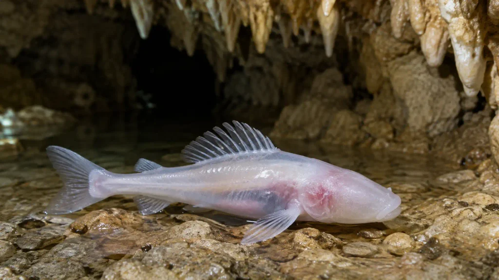 O nouă specie de „pește demon” descoperită într-o peșteră din SUA ar putea fi una dintre cele mai rare din lume