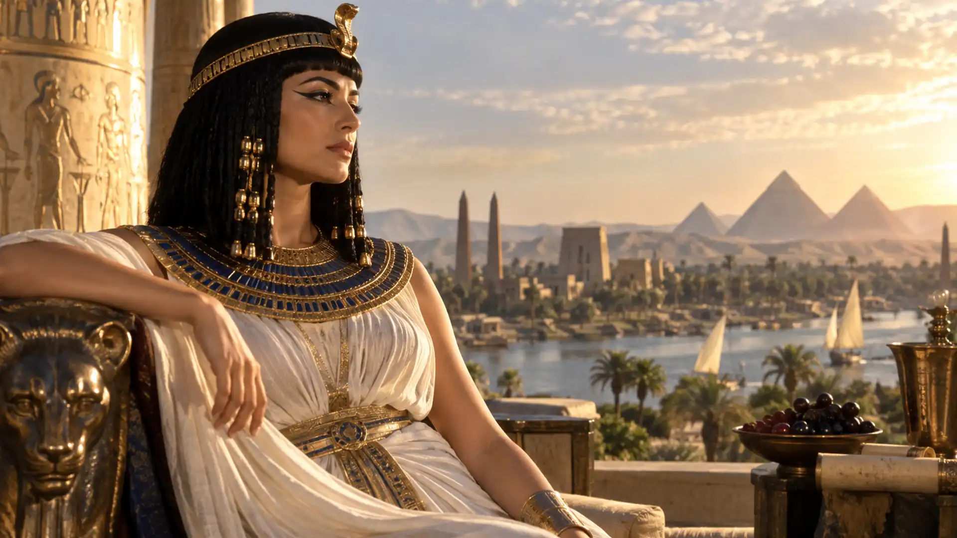 Cleopatra provenea dintr-o dinastie de origine greco-macedoneană