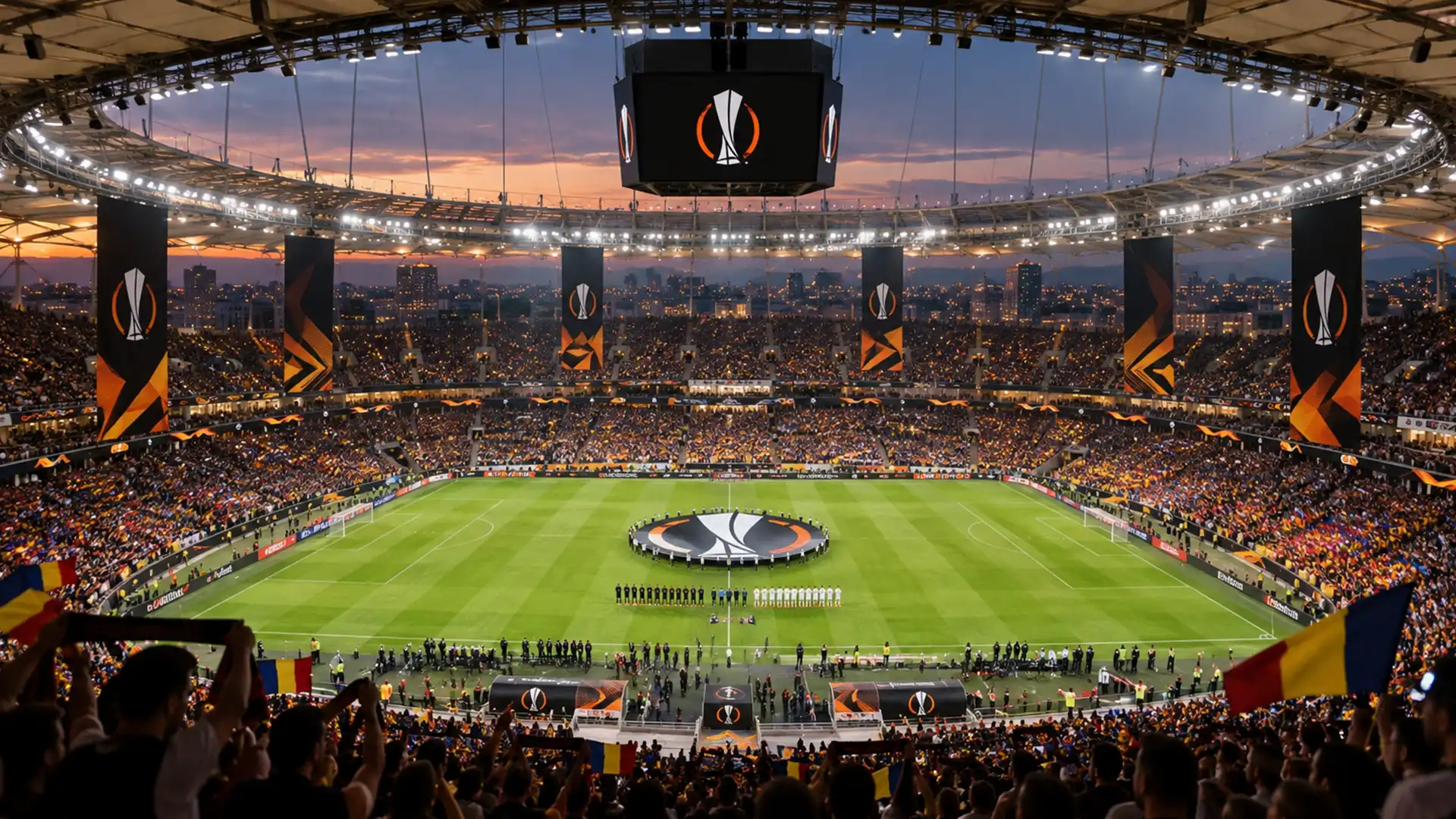 Bucureștiul va găzdui finala UEFA Europa League din 2028. Arena Națională, din nou în centrul fotbalului european