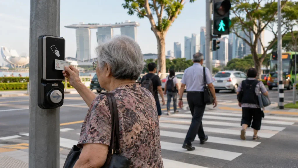 Singapore le oferă vârstnicilor mai mult timp pentru traversarea străzii