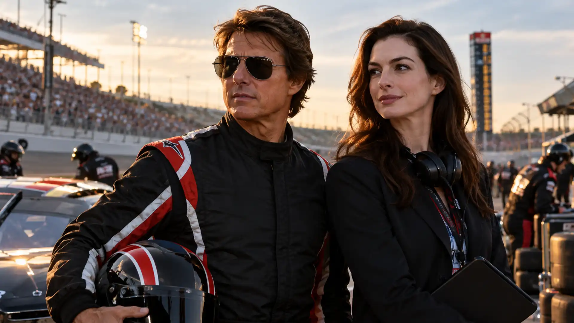 Anne Hathaway joacă alături de Tom Cruise în continuarea filmului „Days of Thunder”