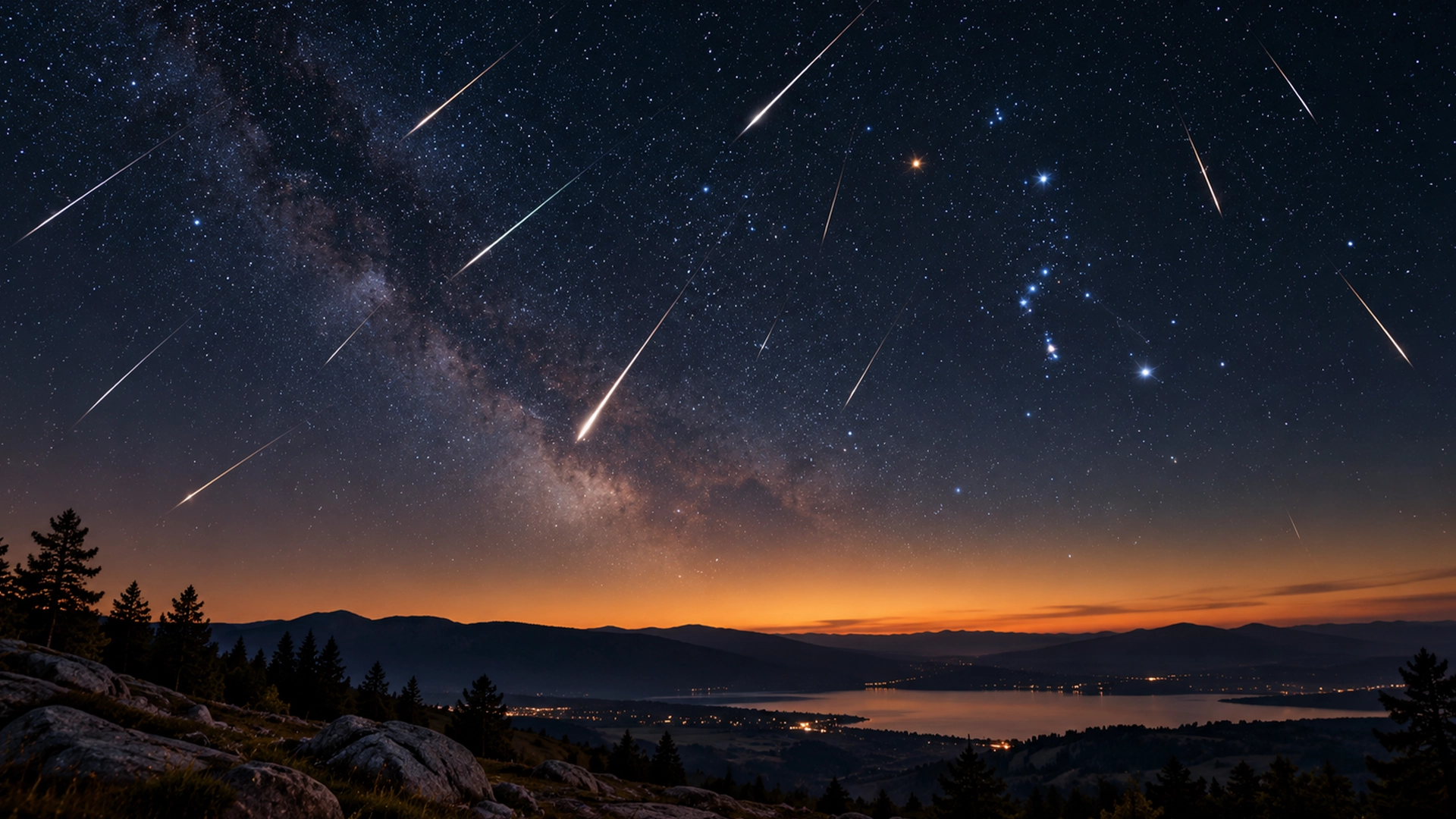Orionidele și Draconidele – spectaculoasele ploi de meteori ale lunii octombrie