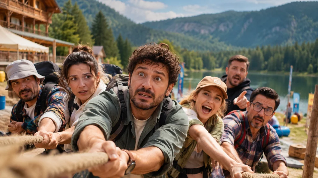 Teambuilding 2 - Horia și gașca se întorc într-o nouă aventură plină de haos, AI și rivalități